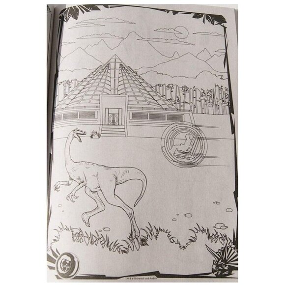Jurassic World Dinosaurs Coloring/Activity Book with Tear/Share Pages - Picture 2 of 2
